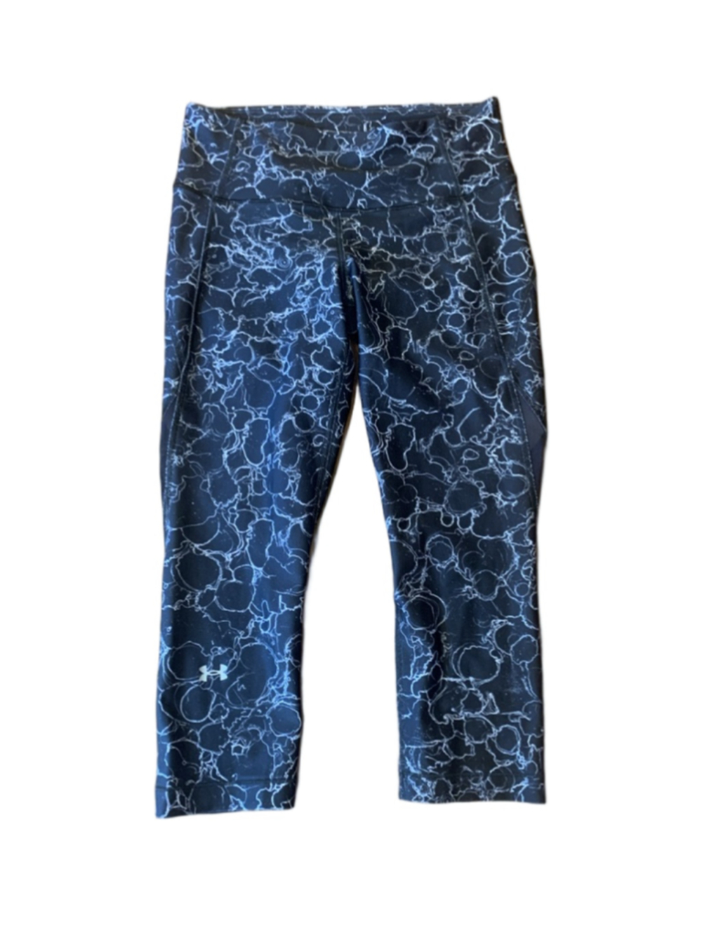 Under Armor Leggings Medium Black white